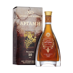 Коньяк «Аргами 10» гармония традиций и времени