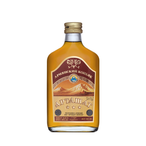Коньяк «Арташат 3» лёгкий коньяк с армянским характером