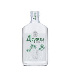 Vodka "Druzhba" the warmth of human hearts