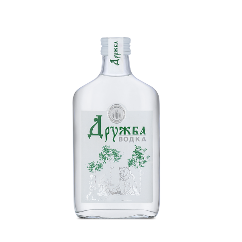 Vodka "Druzhba" the warmth of human hearts